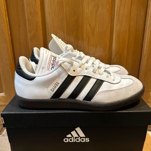ADIDAS ORIGINALS SAMBA LEATHER CASUAL SHOES
Size 6.5 men’s